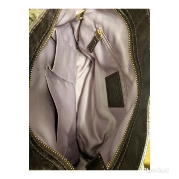 Zoe Signature Coach Handbag-SOLD - Picture 3 of 5